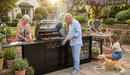 4-Burner 72000 BTU Deluxe Stainless Steel Propane Gas Outdoor Kitchen by HouseOfZazla