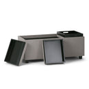 Avalon - Upholstered Storage Ottoman by HouseOfZazla