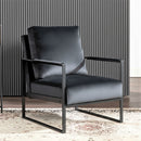 Classic Mid Century Modern Accent Chair With Durable Square Metal Frame, Armchair by Unique Piece Furniture