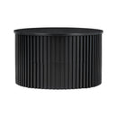 Round Lift Top Coffee Table With Hidden Storage For Living Room by HouseOfZazla