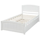 Platform Bed & Headboard, Footboard And Wood Slat Support by Unique Piece Furniture