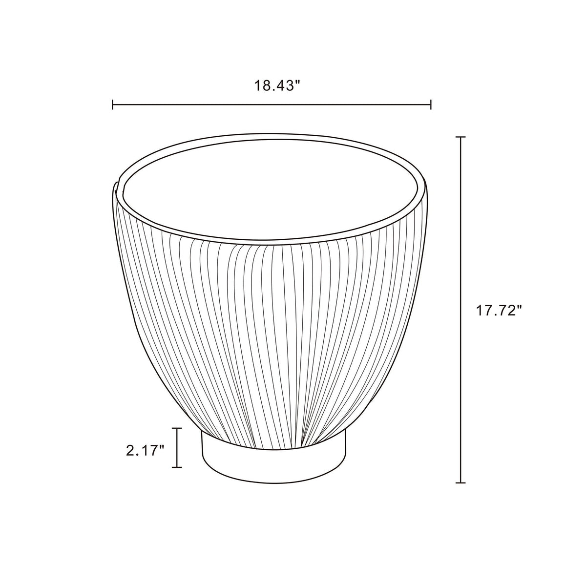 Anderson - Upholstered End Table, photo 13 of 16