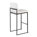 Fuji - Contemporary High Back Barstool Elegant Design by HouseOfZazla