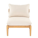 Terassi Outdoor Acacia Wood 4 Seater Sofa