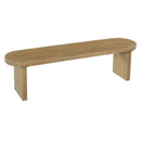Indoor Dining Bench, 350 Lbs Weight Capacity, Fits 3 People - Pine by HouseOfZazla