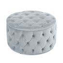 Modern Glam Ottoman Velvet by HouseOfZazla