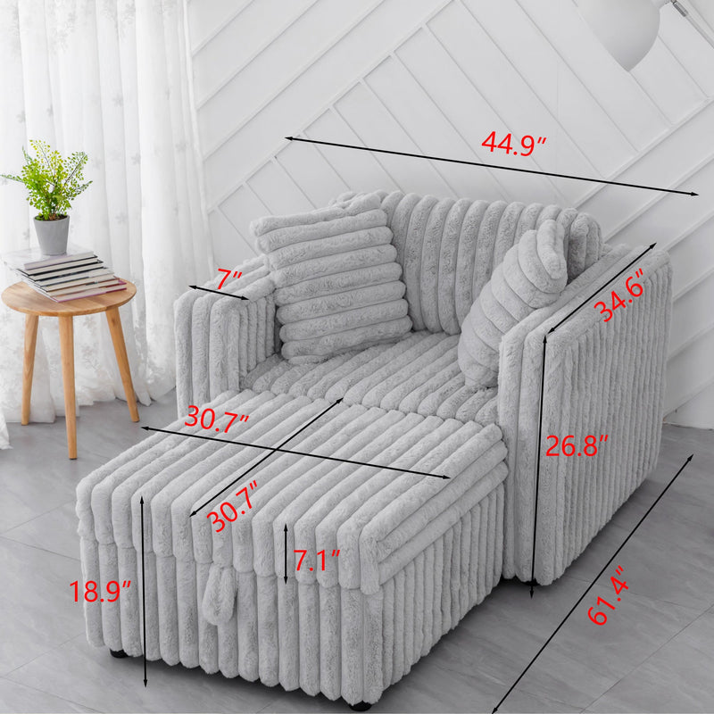 44.9" Soft Modular Sofa Single, photo 4 of 9