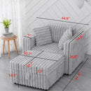 44.9" Soft Modular Sofa Single