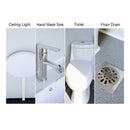 Portable Toilet Cabin - Outdoor Shower Room with Shower, Lights, Sink, and Ventilation Fan by HouseOfZazla