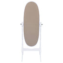 Foyet Wood Adjustable Full Length Cheval Mirror White