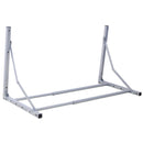 Wall-Mounted Folding Tire Storage, 30.5 To 50.5" Wide, Supports 300 Pounds - Silver by HouseOfZazla