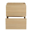 Modern Freestanding Bathroom Vanity Cabinet With Double Drawer