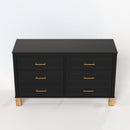 6 Drawer Double Dresser by HouseOfZazla