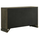 Sundance - 6 Drawer Dresser Cabinet - Dark Brown by HouseOfZazla