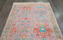 5x7 Pink LoomBloom Hand Knotted Arts & Crafts Oushak 100% Wool Oriental Area Rug