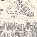 Vintage Map of Newport, RI Business Section 1946