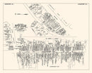 Vintage Map of Newport, RI Business Section 1946