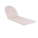 Outdoor Chaise Lounge Chair, Acacia Wood with Adjustable Backrest and Cushion by HouseOfZazla