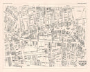 Vintage Map of Portland, ME Business Section 1946