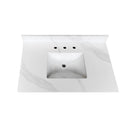 37-Inch Quartz Bathroom Vanity Top