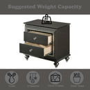 Kaitlyn - Nightstand, Elegant Design by HouseOfZazla