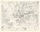 Vintage Map of Quincy, MA Business Section 1946