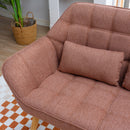 50" width Loveseat sofa - Ergonomic with pillow