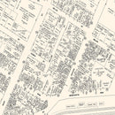Vintage Map of Rutland, VT Business Section 1946