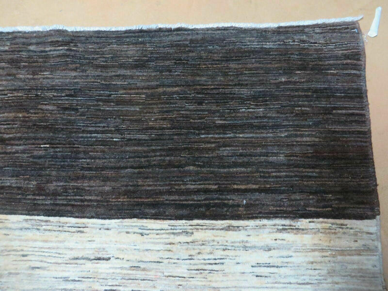 6' 6" X 8' Modern Tibetan Nepal Art Deco Chinese Hand Knotted Wool Rug Nice