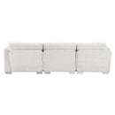 Modern Cloud Sectional Sofa L Shaped Luxury Couch Set With 2 Free Pillows 4 Seat With Oversized Chaise by HouseOfZazla