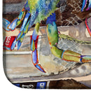 Blue Crabby Bottles of Barqs Rootbeer Dish Drying Mat – Absorbent, Artistic Kitchen Essentials 8914DDM