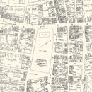 Vintage Map of Worcester, MA Business Section 1946