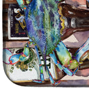 Blue Crabby New Orleans Beer Bottles Dish Drying Mat – Absorbent, Artistic Kitchen Essentials 8918DDM