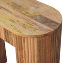 Soba - Straight Console Table - Oak by Unique Piece Furniture