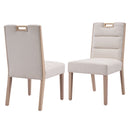 Upholstered Armless Dining Chairs by HouseOfZazla