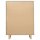 Kailani 5-drawer Bedroom Chest of Drawers Beige Oak