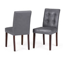 Andover - Parson Dining Chair, Upholstered (Set of 2) by HouseOfZazla
