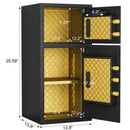 Large Double Door Coin Operated Safe, Digital Security Safe With Fireproof And Waterproof Bag by HouseOfZazla