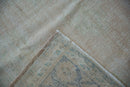 6x9.5 Vintage Distressed Oushak Carpet