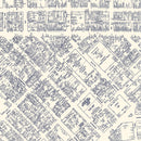 Vintage Map of Pittsburgh, PA Business Section 1950
