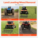 5FTX4.5FT Heavy-Duty Steel Drag Harrow