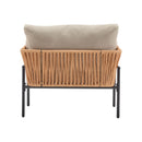 Rope Lounge Chair With Cushions For Modern Spaces