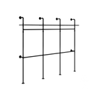 Industrial Pipe Clothing Rack