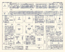 Vintage Map of North Pittsburgh, PA Business Section 1950