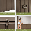 200 Gallon Outdoor Storage Deck Box Waterproof, Large Patio Storage Bin by HouseOfZazla