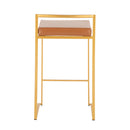 Fuji - Contemporary / Glam Design Counter Stool (Set of 2)