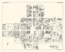 Vintage Map of Allentown, PA Business Section 1929