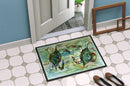 Blue Crab Standoff Doormat - 24x36 Decorative Floor Mat – Indoor/Outdoor Rug