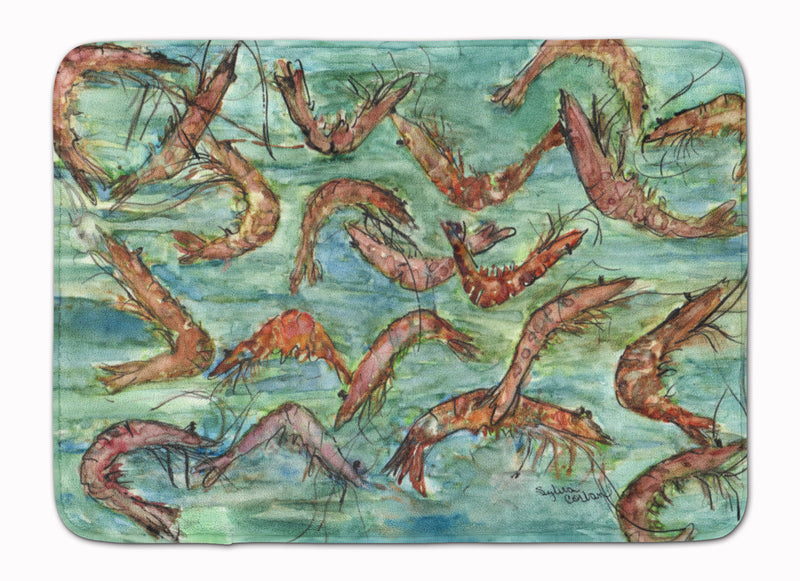 Catch of Shrimp Machine Washable Memory Foam Mat 8943RUG