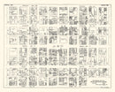 Vintage Map of Canton, OH Business Section 1929